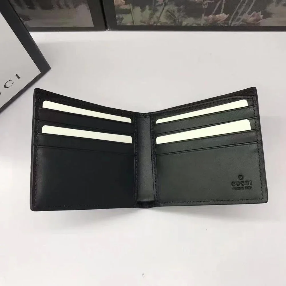 Gucci Signature GG Embossed Leather BiFold Wallet - Picture 4 of 5